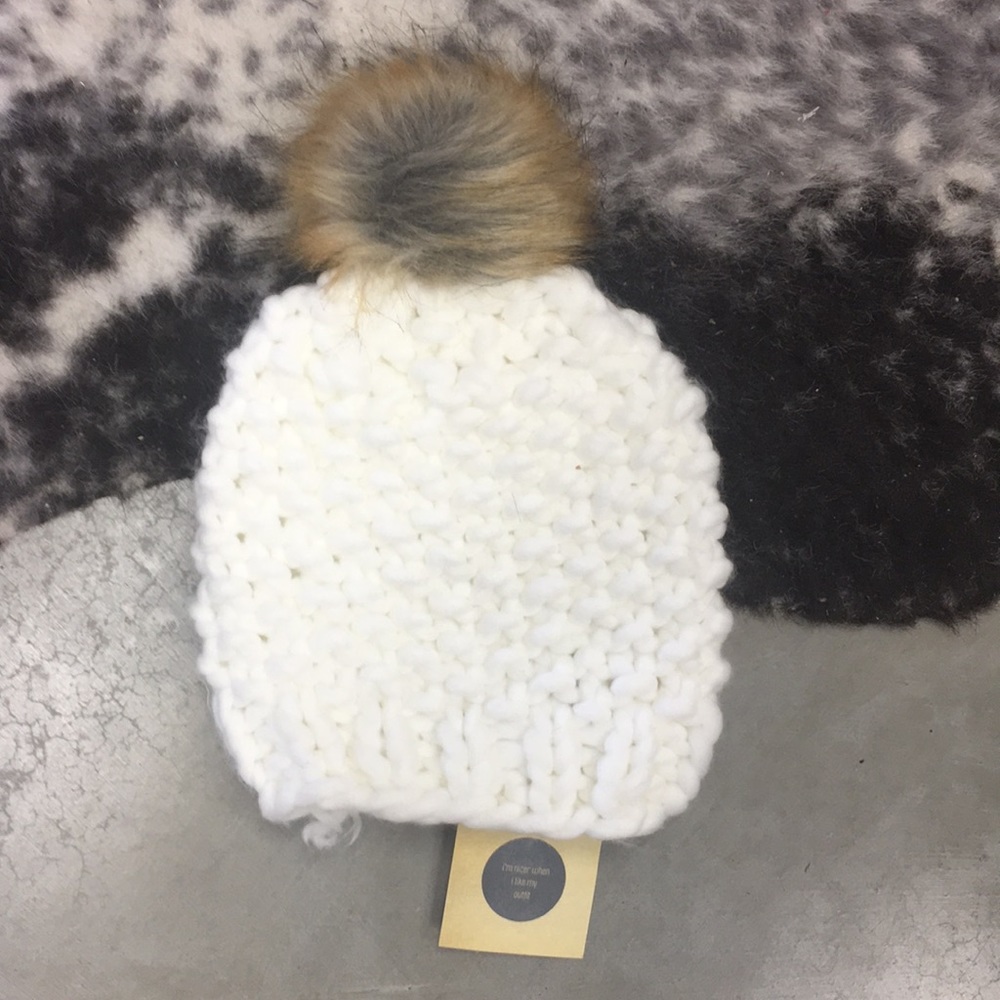 Crochet Pom Pom Beanie